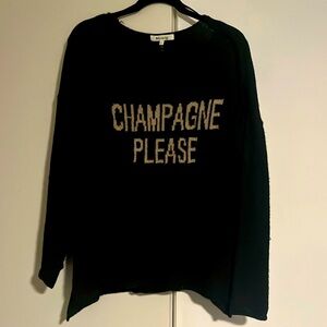 Champagne Please sweater!